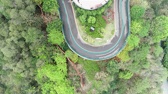 △郊野福道的設計理念是“生態(tài)、便民、健身、休閑、共建、共享”。（總臺央視記者鄭皓拍攝）