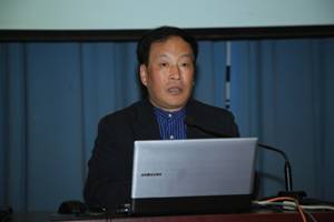 謝必震教授應(yīng)邀作“中日關(guān)系中的釣魚島問題” 專題講座